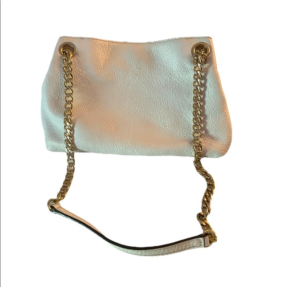 Michael Kors White Jet Set Chain Shoulder Bag - Picture 3 of 13